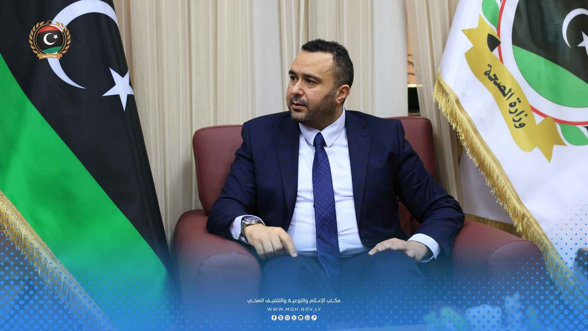 وزير الصحة يبحث مع المركز الأفريقي لمكافحة الأمراض تعزيز الأمن الصحي - 1