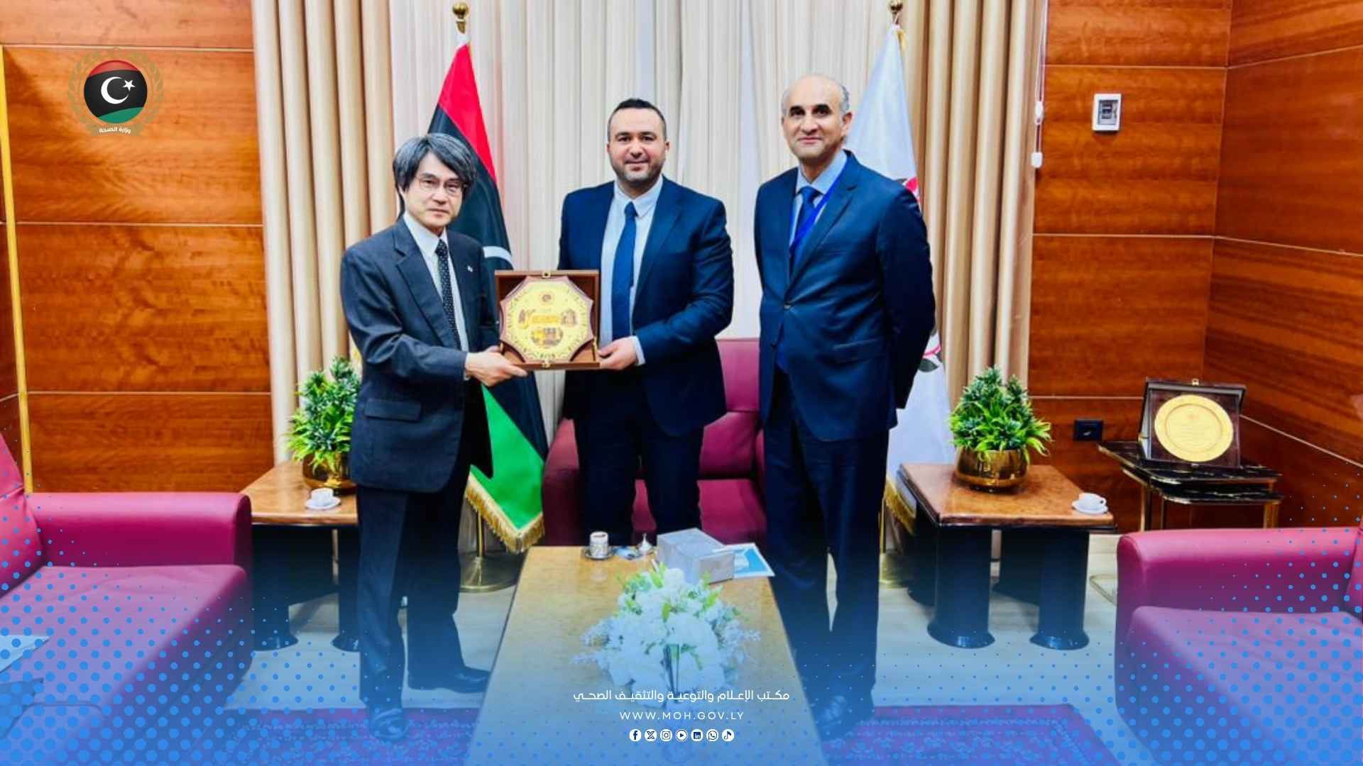 وزير الصحة يبحث مع السفير الياباني نقل التكنولوجيا الطبية والتدريب المتطور